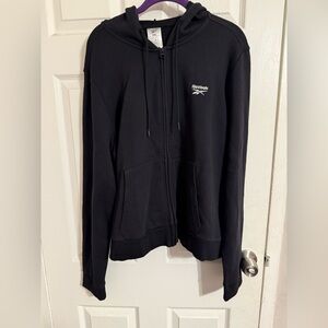 Reebok Women’s Zip-Up Black Hoodie